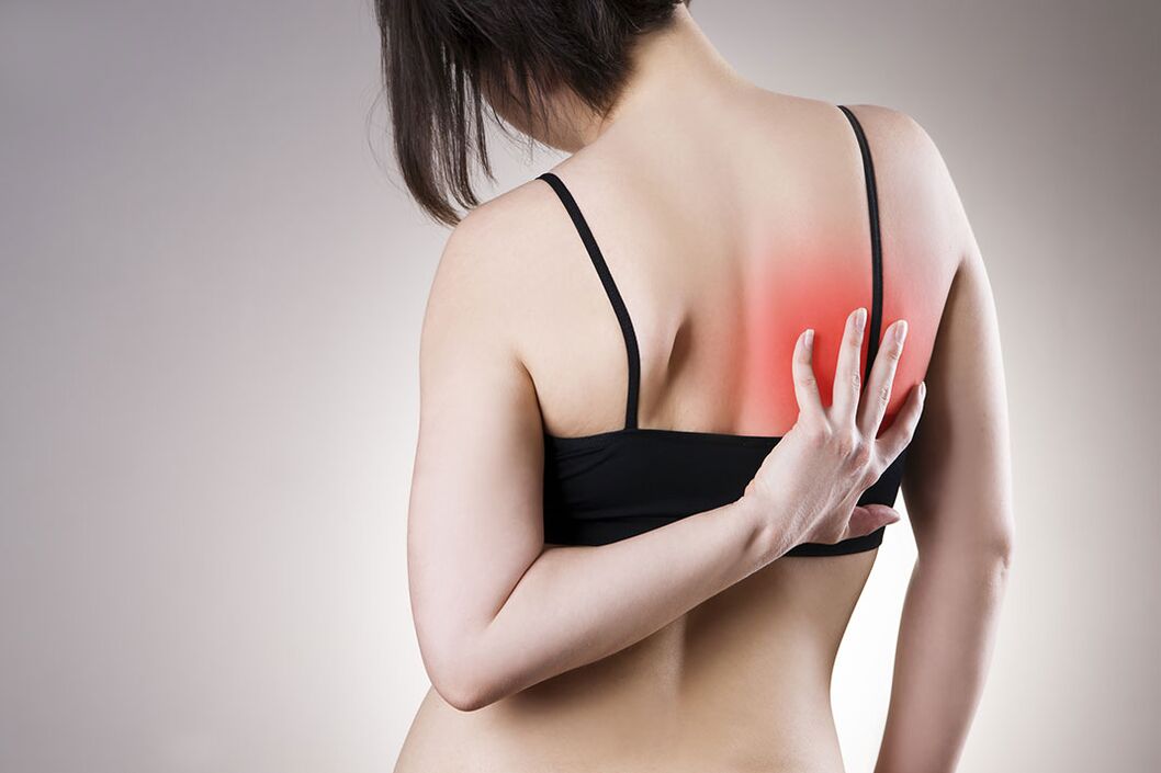 Pain under the right shoulder blade in the back causes and treatment